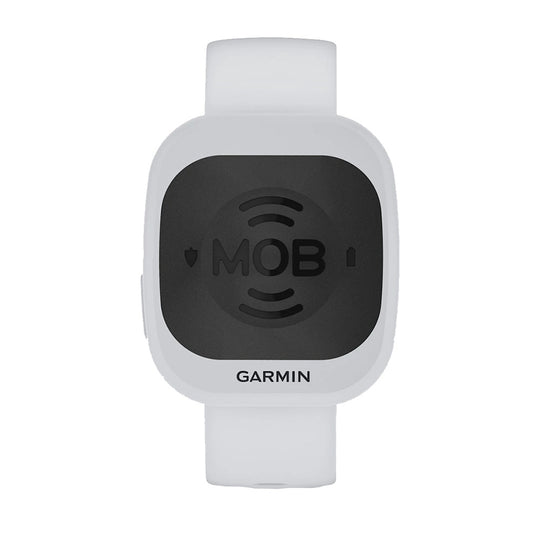 Garmin MOB Tag w/White Quick Release Band - Deckhand Marine Supply