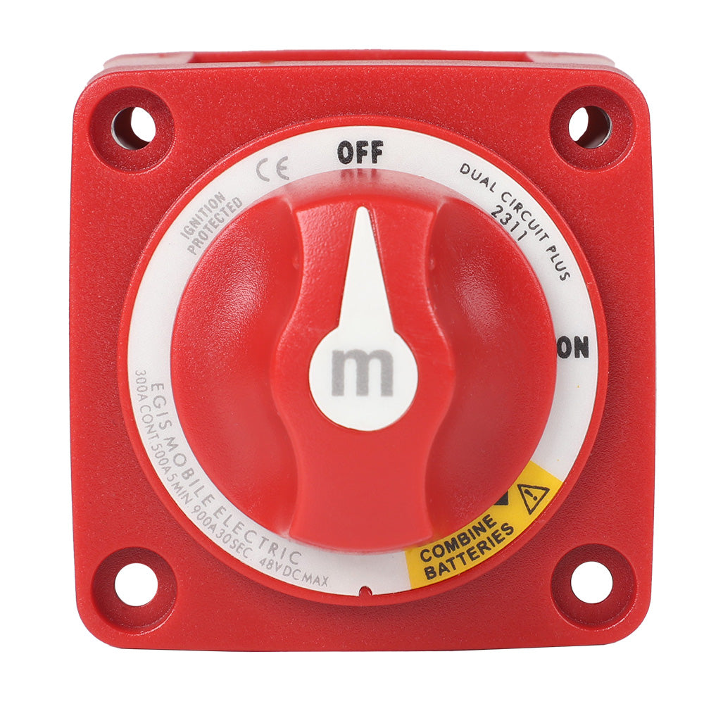 Egis M-Series 300A Dual Circuit Battery Switch w/Combine Battery Switch - Deckhand Marine Supply