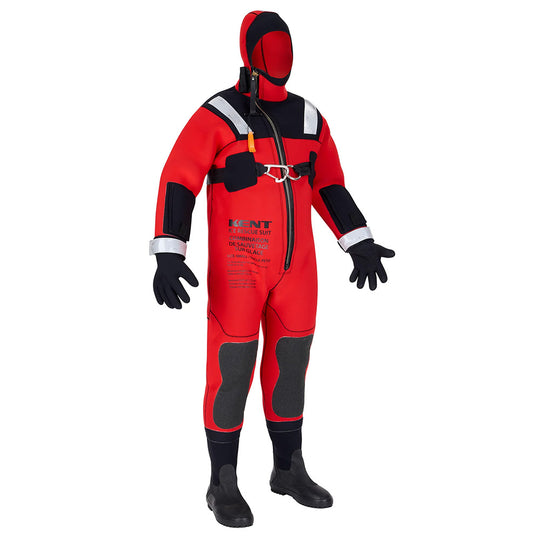 Kent Ice Rescue Suit - Orange - Small - Deckhand Marine Supply