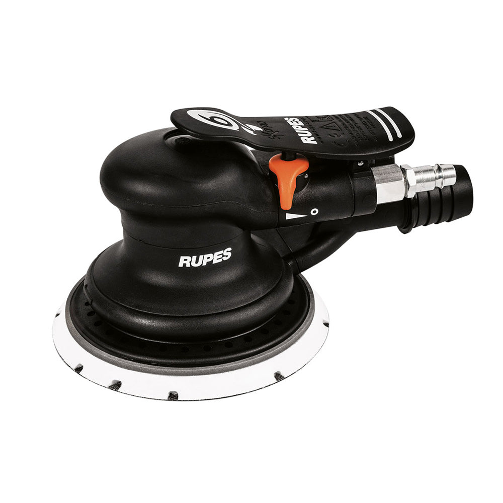 RUPES Random Orbital Palm Pneumatic Sander w/125mm Pad  3mm Orbit-Skorpio III (Central Vac) - Deckhand Marine Supply