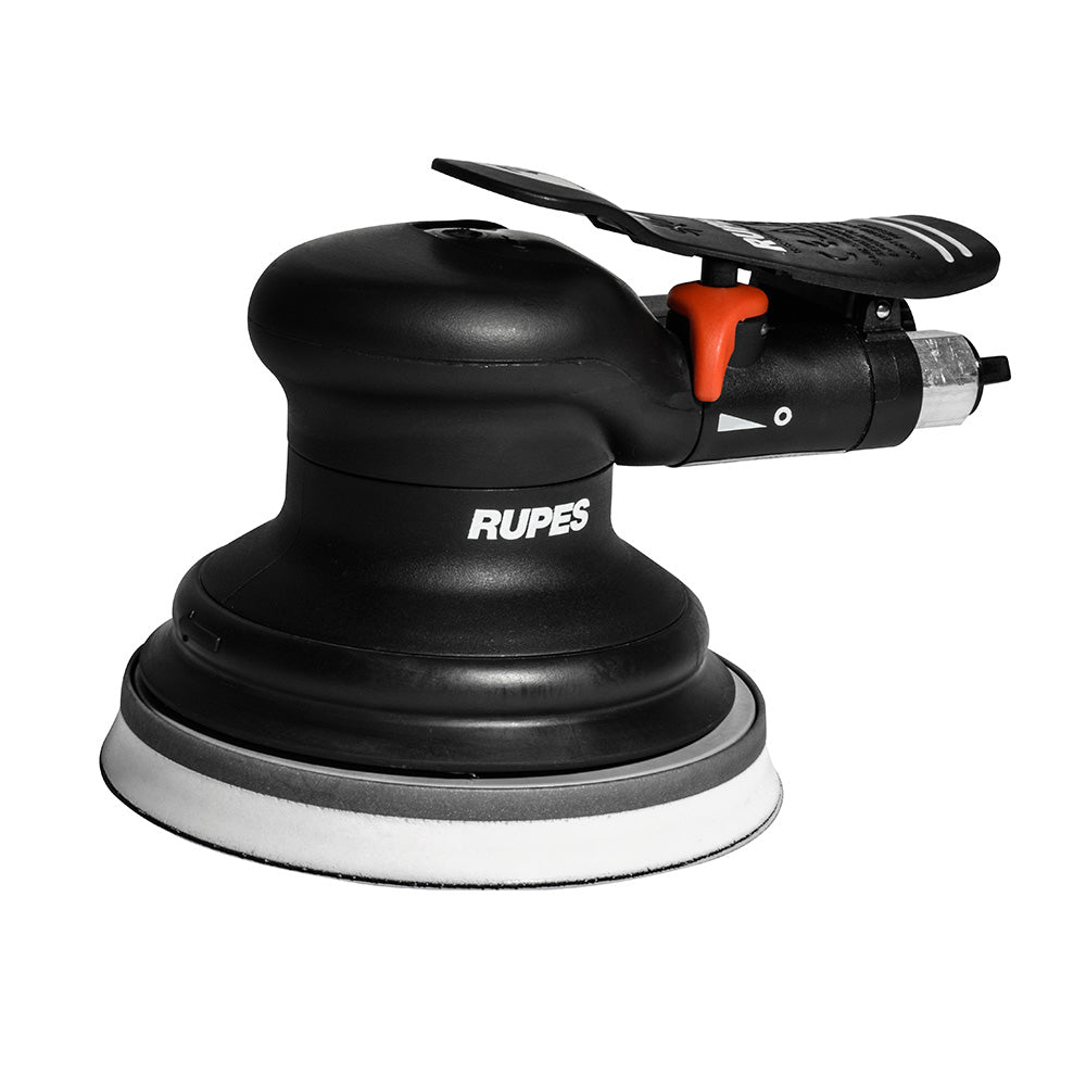 RUPES Random Orbital Palm Pneumatic Sander w/125mm Pad  9mm Orbit-Skorpio III (Non-Vac) - Deckhand Marine Supply