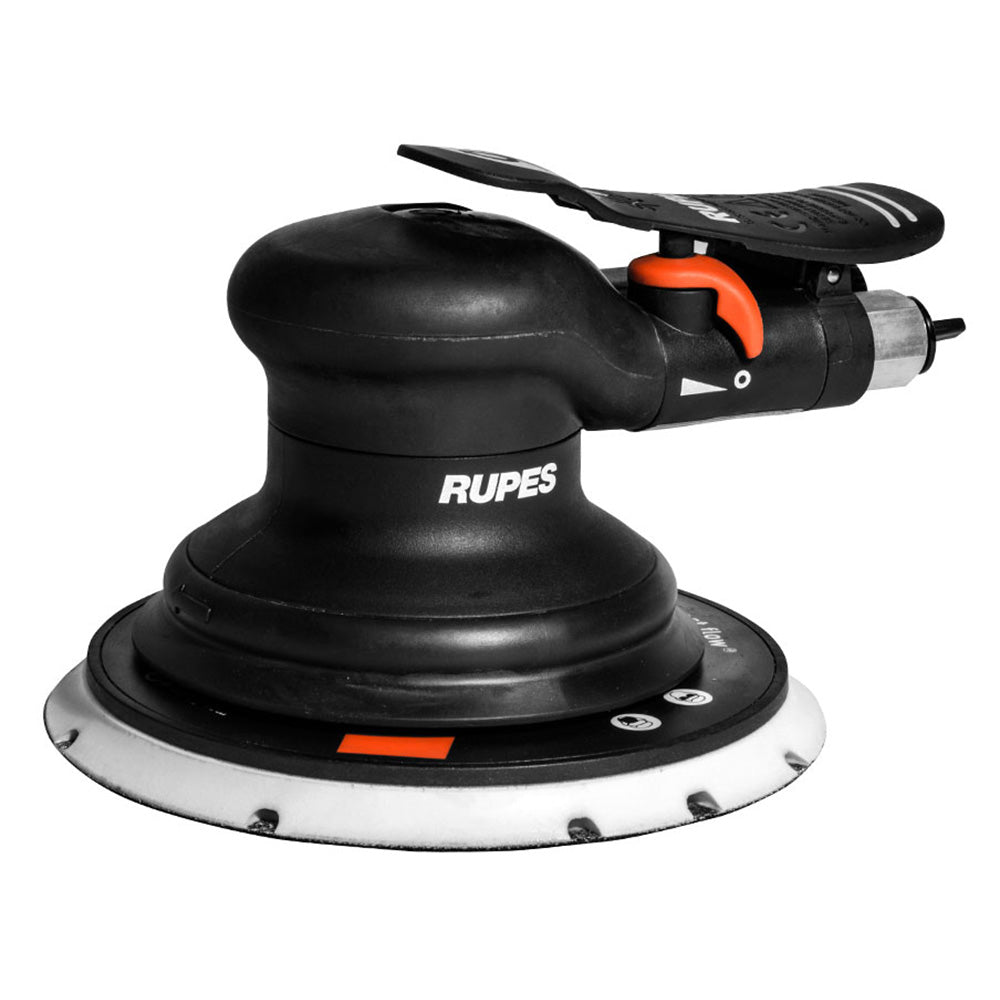 RUPES Random Orbital Palm Pneumatic Sander w/150mm Pad  9mm Orbit-Skorpio III (Non-Vac) - Deckhand Marine Supply