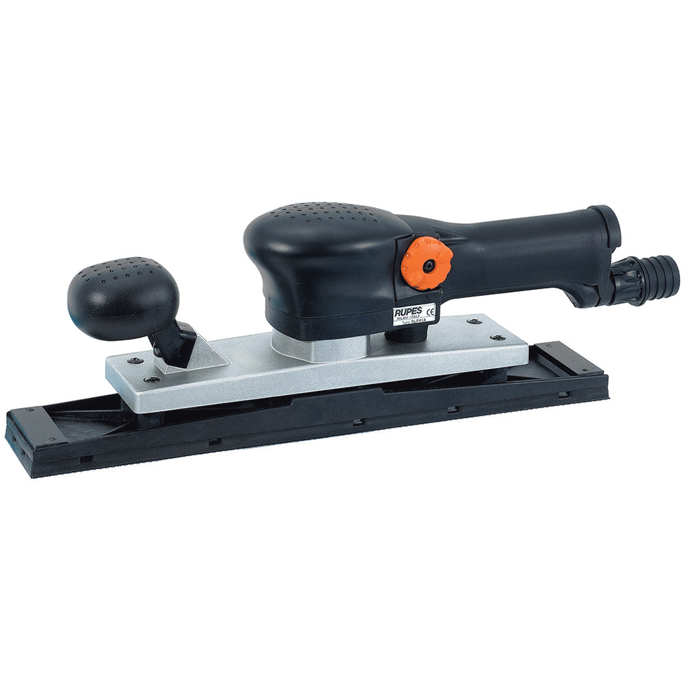 RUPES Pneumatic Orbital Board Sander 70x400mm Velcro Pad  5mm Orbit (Central Vac) - Deckhand Marine Supply