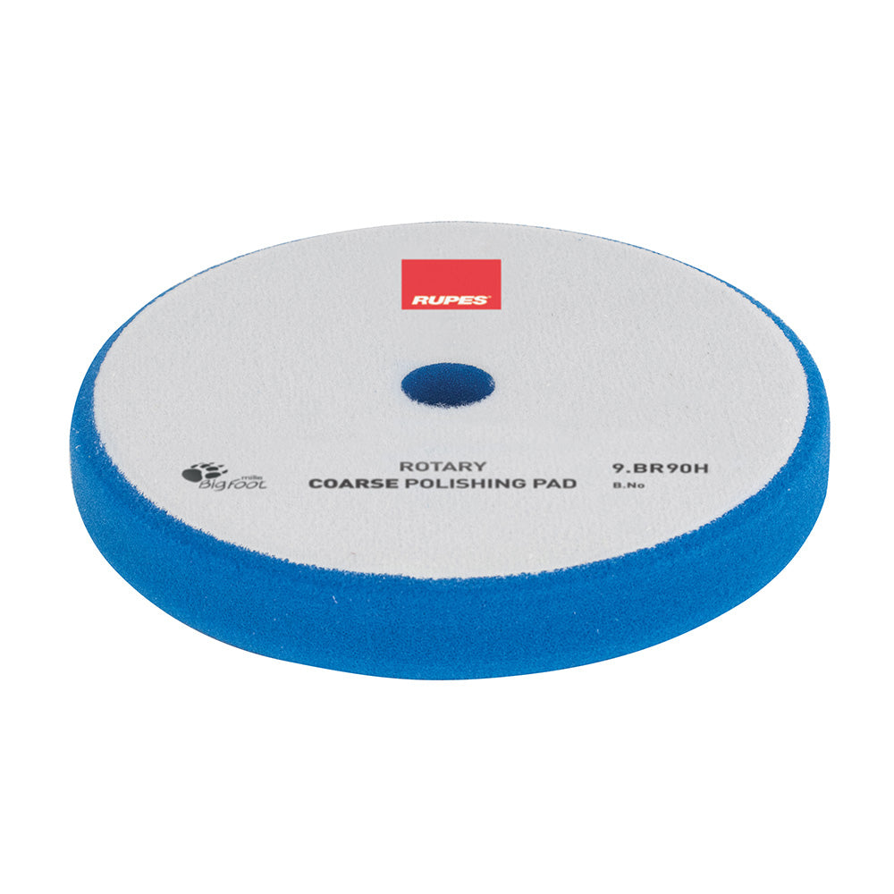 RUPES Rotary Coarse Polishing Foam Pad 75/50mm - Blue - Deckhand Marine Supply
