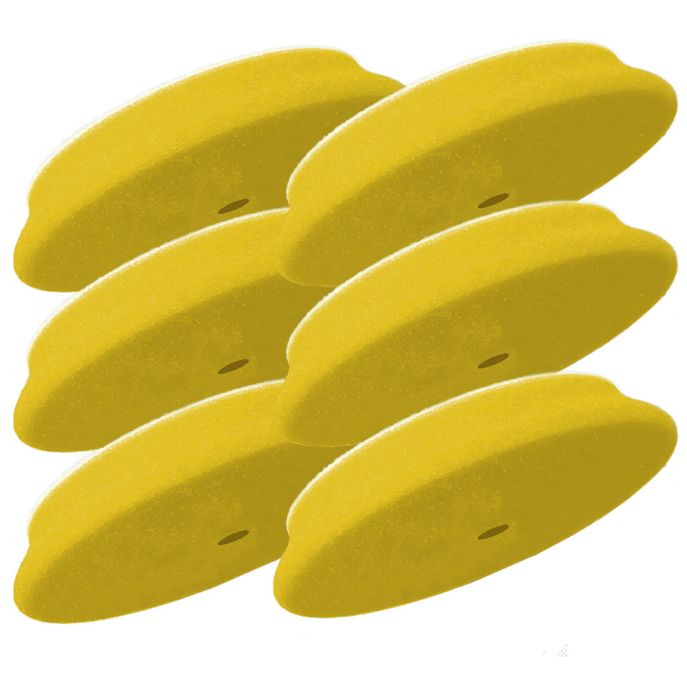 RUPES D-A Fine Finishing Foam Pad 40mm - Yellow *6-Pack - Deckhand Marine Supply