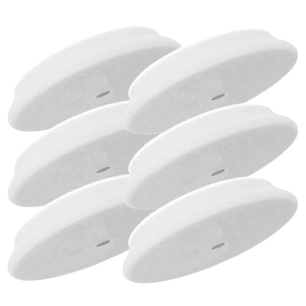 RUPES D-A Ultra Fine Polishing Foam Pad 40mm - White *6-Pack - Deckhand Marine Supply