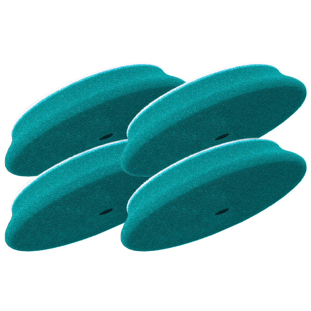 RUPES D-A Intermediate Foam Polishing Pad 70mm - Light Blue *4-Pack - Deckhand Marine Supply