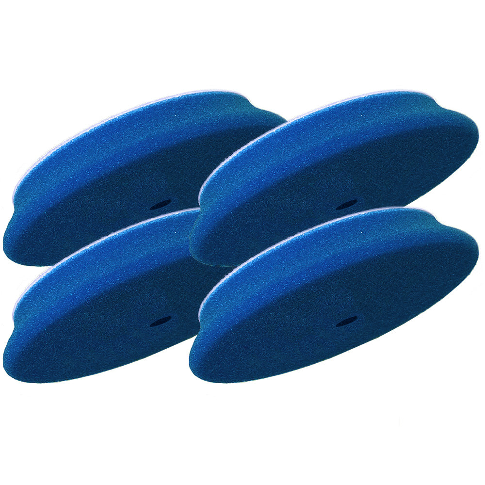 RUPES D-A Coarse Foam Pad 40mm - Blue *4-Pack - Deckhand Marine Supply