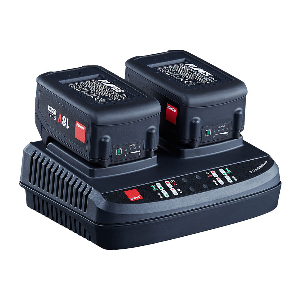 RUPES Dual Battery Charger f/iBrid HLR15  HLR21 Batteries w/LED Indicators - Deckhand Marine Supply