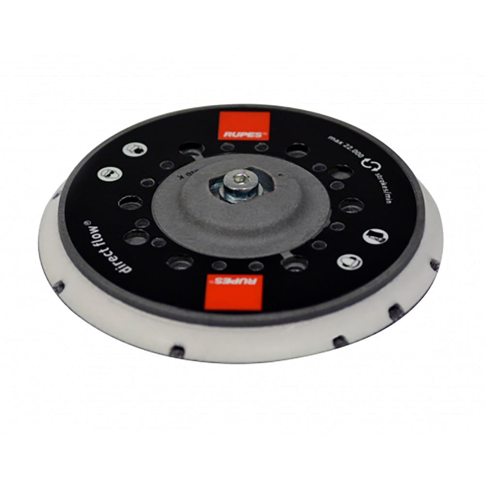 RUPES Backing Pad 150mm/6" Velcro Pad Multihole M8 Hard-H 12mm f/ER-BR-RH Tools - Deckhand Marine Supply