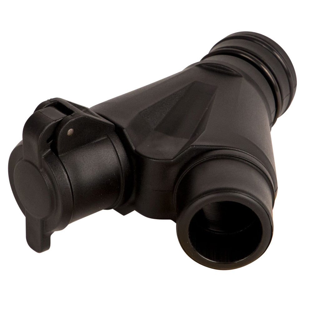 RUPES 2-Way Union Vacuum Connector w/Clampet Valve - Deckhand Marine Supply