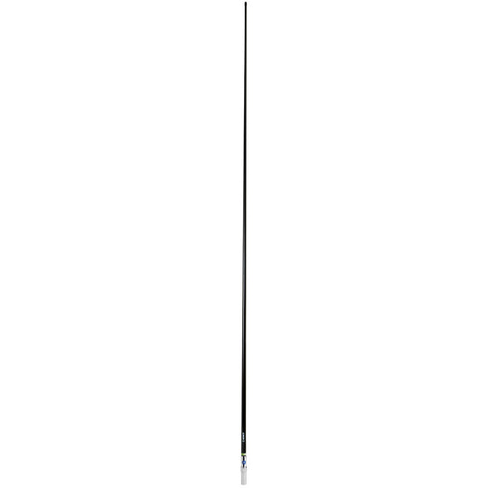 Scout 8' QuickFit Black VHF Antenna w/5M Cable + FME Quick 6 Foam Filled 6db Solid Brass  Copper Element - Deckhand Marine Supply