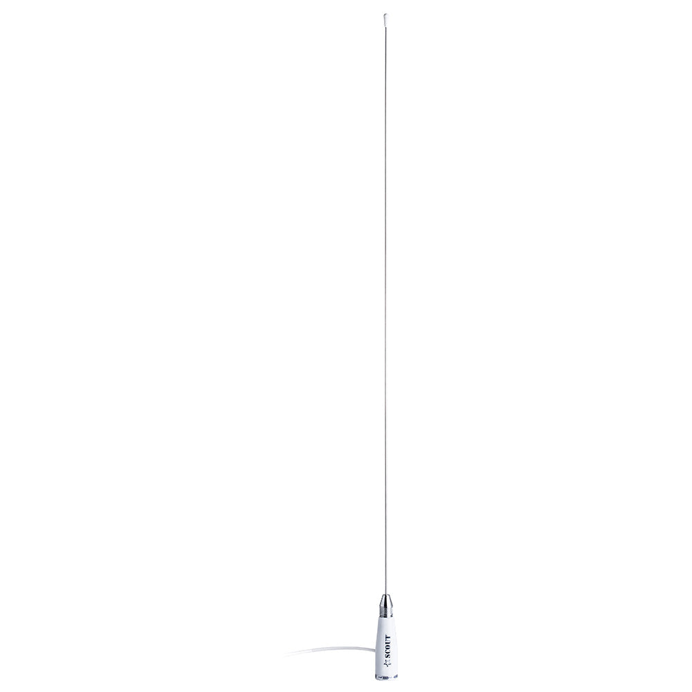 Scout 3.3' Stainless VHF Whip Antenna 3dB w/5M RG-58 Coax KS23A - Deckhand Marine Supply