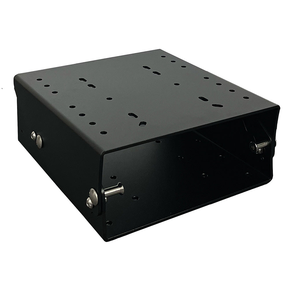 Shark A1 Plinth Black Alloy 120-170mm Added Height - Deckhand Marine Supply