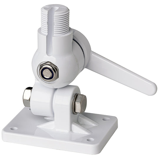 Scout Four-Way Nylon Ratchet Mount - White - Deckhand Marine Supply