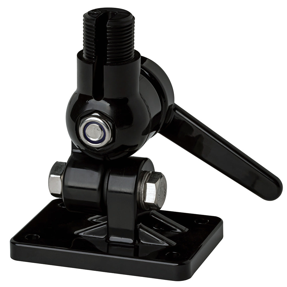 Scout Four-Way Nylon Ratchet Mount - Black - Deckhand Marine Supply