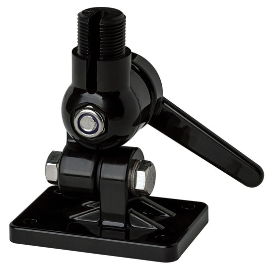 Scout Four-Way Nylon Ratchet Mount - Black - Deckhand Marine Supply