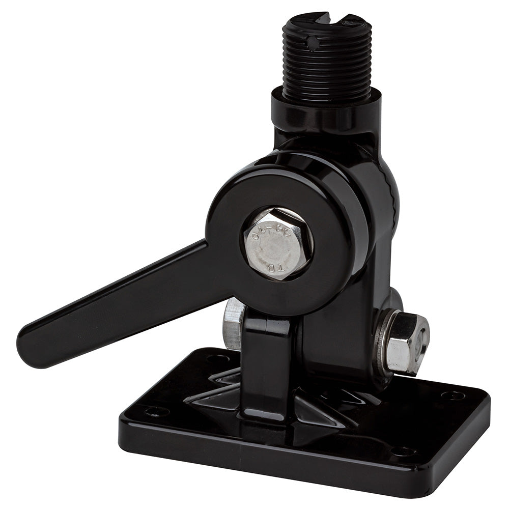 Scout Four-Way Nylon Ratchet Mount - Black - Deckhand Marine Supply