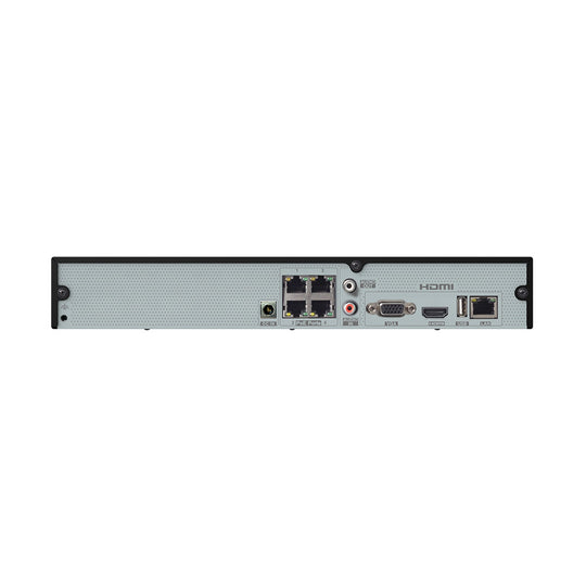 Speco 4-Channel 4K H.265 NVR w/POE  1 SATA - NDAA - 2TB