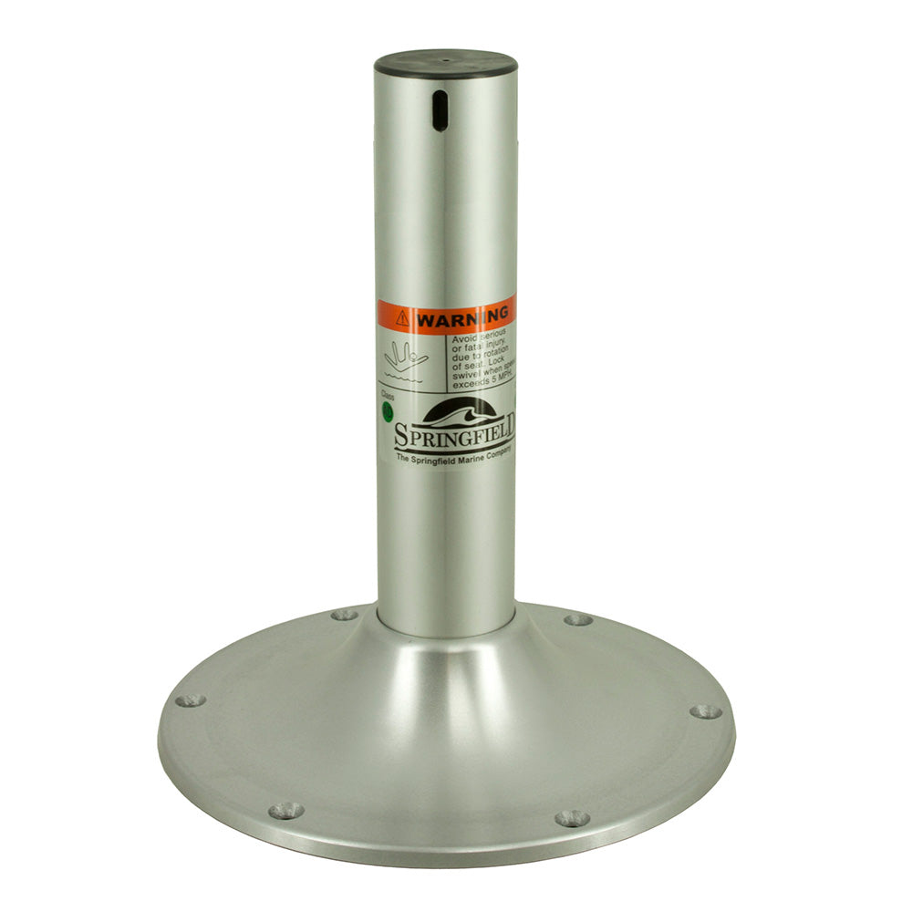 Springfield 2-3/8" Clipper Fixed-Height Pedestal - 13" - Deckhand Marine Supply