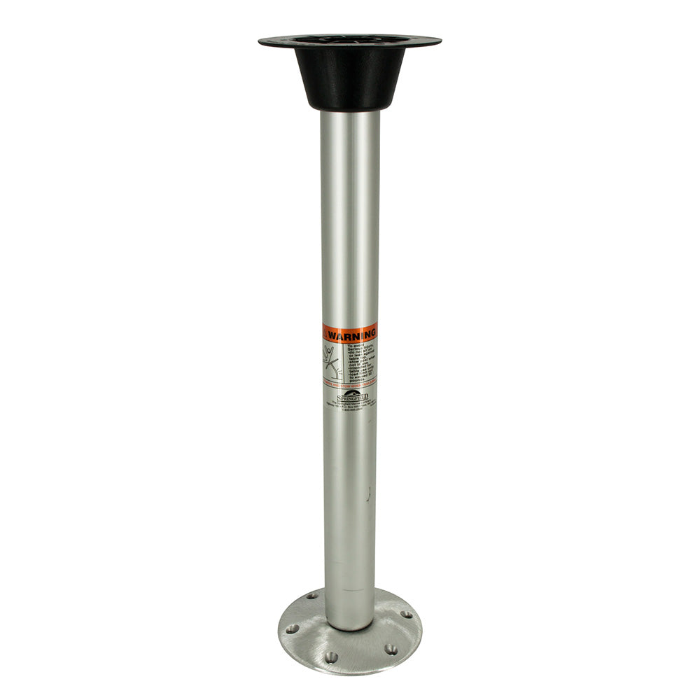 Springfield 2-3/8" Bolt-Lock Table Pedestal Package - 27" - Deckhand Marine Supply