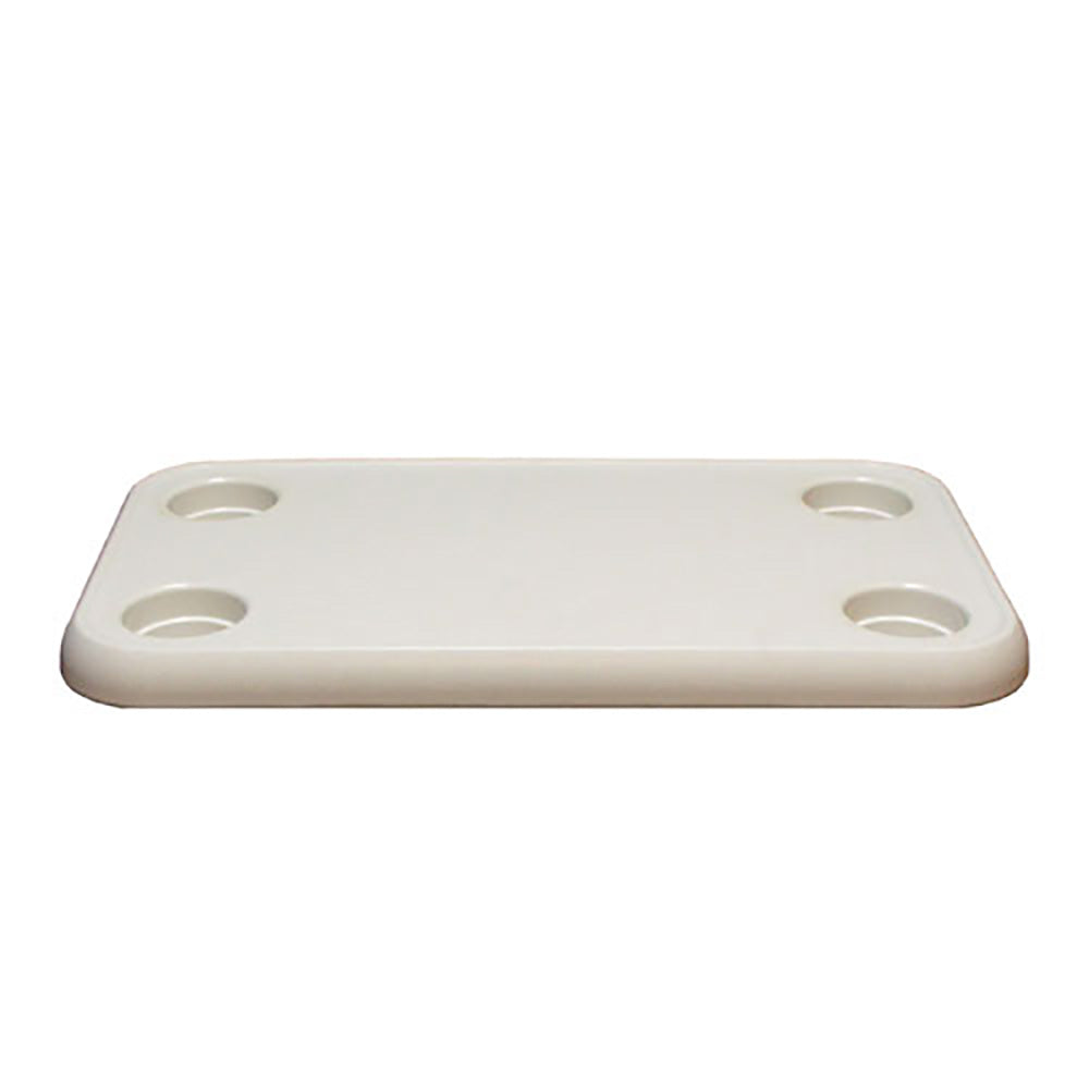 Springfield 15.5" x 27.5" Rectangular Table Top - White - Deckhand Marine Supply