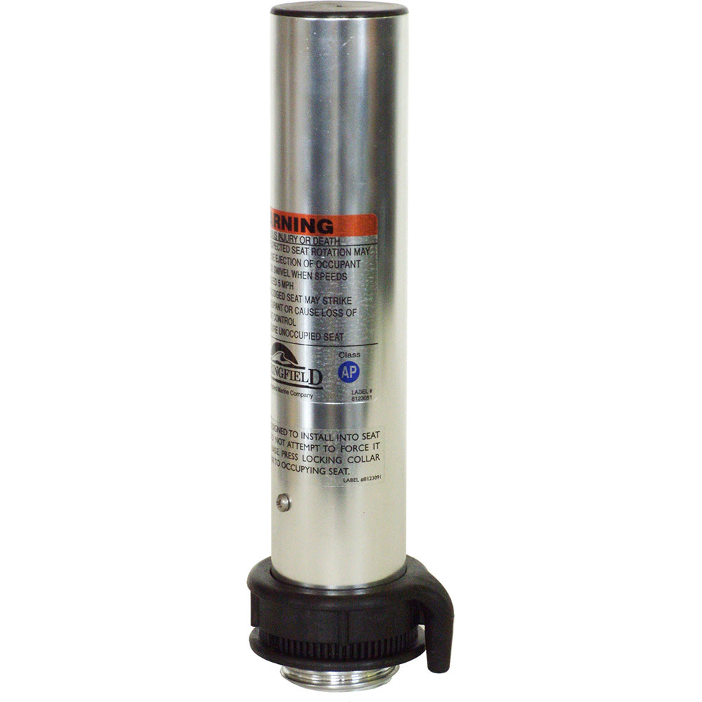 Springfield 2-3/8" Thread-Lock Fixed-Height Post - 13" - Deckhand Marine Supply