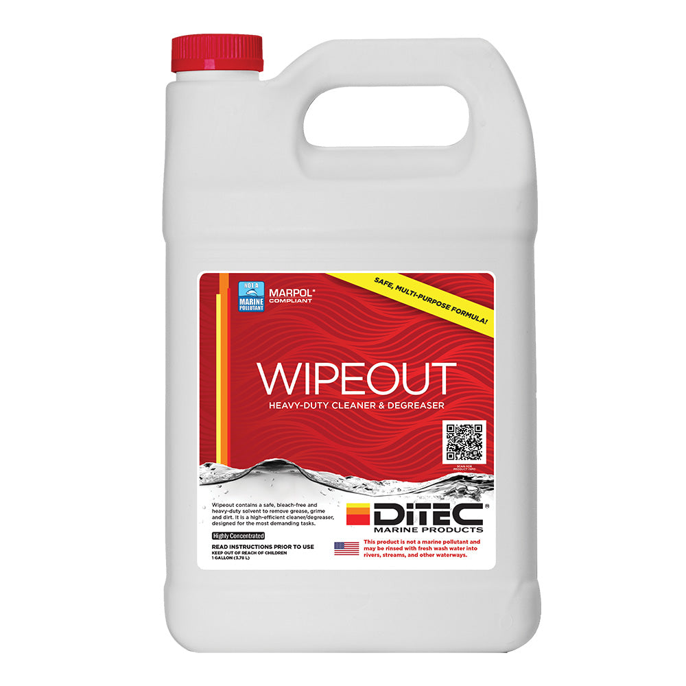 DiTECC Wipeout Multi-Surface Cleaner - Gallon - Deckhand Marine Supply