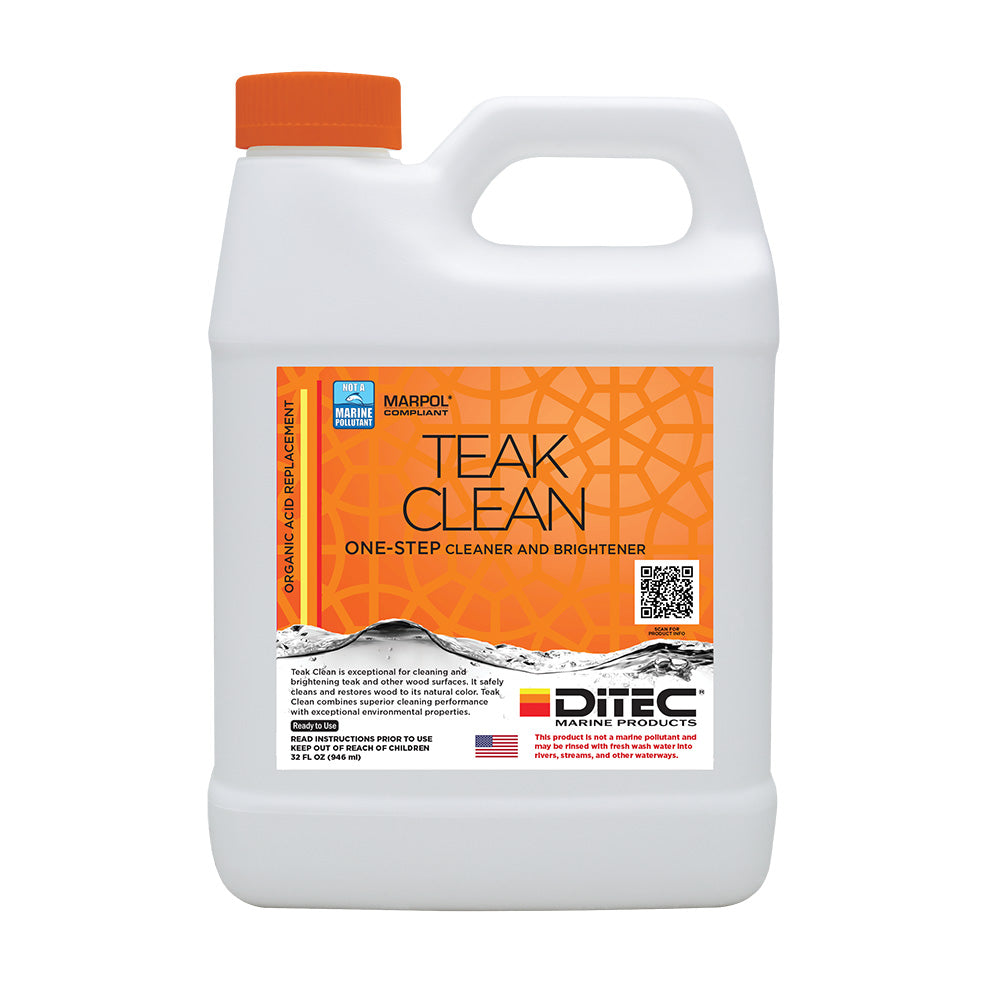 DiTEC Teak Clean - 32oz - Deckhand Marine Supply