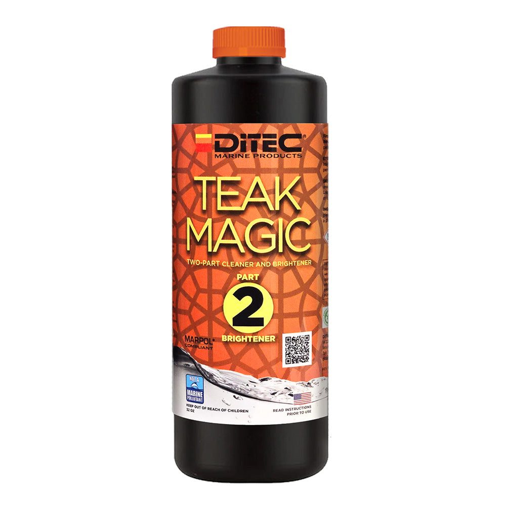 DiTEC Teak Magic: Part 2 - 32oz - Deckhand Marine Supply