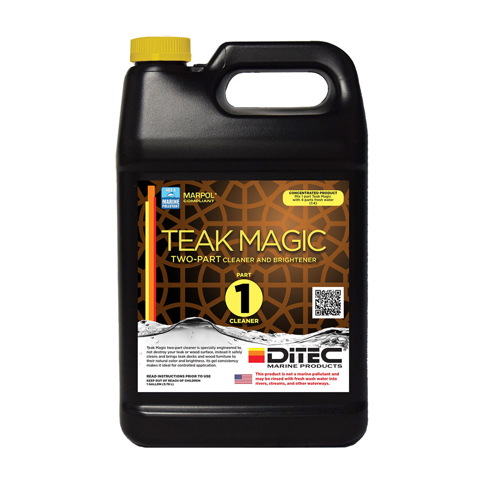 DiTEC Teak Magic: Part 1 - Gallon - Deckhand Marine Supply