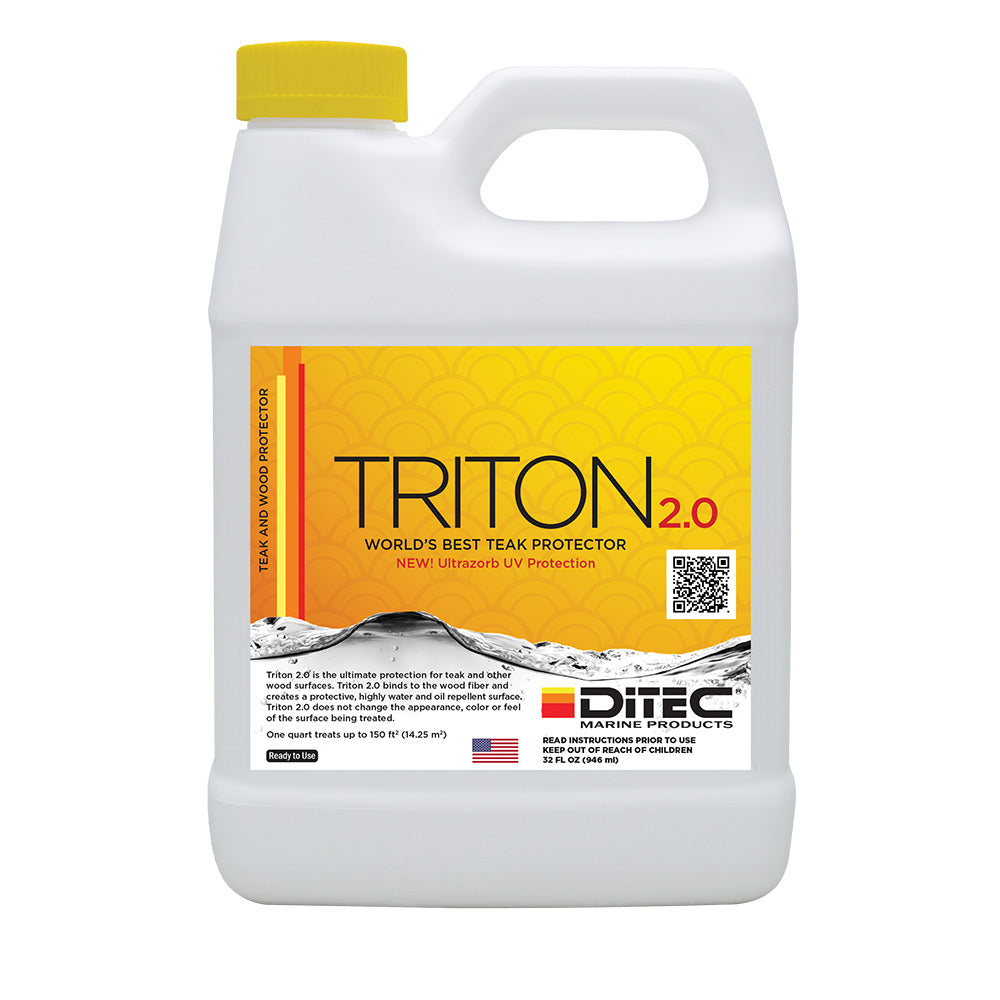 DiTEC TRITON 2.0 Teak  Wood Protectant - 32oz - Deckhand Marine Supply