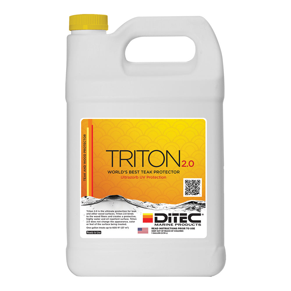 DiTEC TRITON 2.0 Teak  Wood Protectant - Gallon - Deckhand Marine Supply