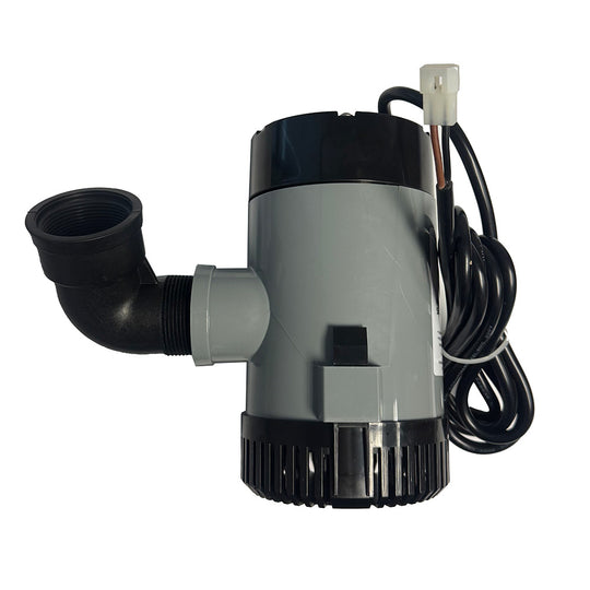 Johnson Pump Pro Series 2400 GPH Replacement Sump Pump - 12V - 2400GPH w/10' Lift, 1.5" Discharge - Deckhand Marine Supply