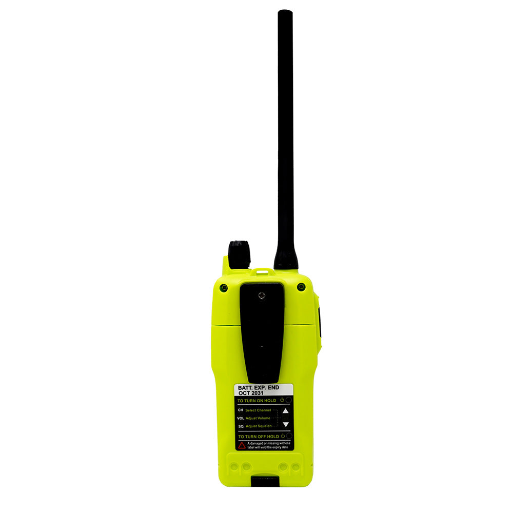 ACR SR303 Survival Radio VHF Multi-Channel GMDSS/FCC/MED w/Replaceable Lithium Ion Battery - Deckhand Marine Supply