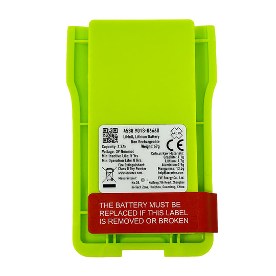 ACR LB15V Lithium Primary Battery - Deckhand Marine Supply