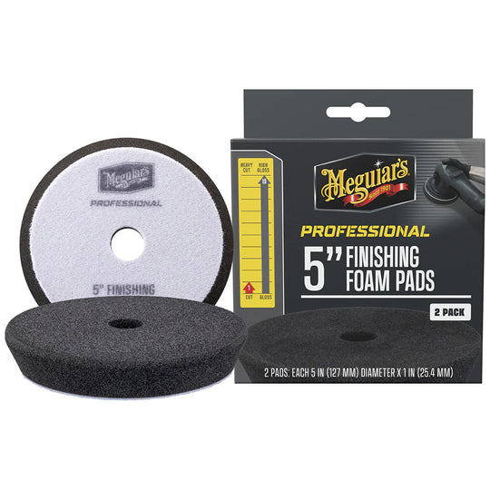 Meguiar's Professional 5" Finishing Foam Pads *2-Pack - Deckhand Marine Supply