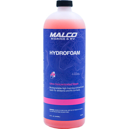 Malco HydroFoam Ultra Concentrated Boat Wash - 32oz - Deckhand Marine Supply