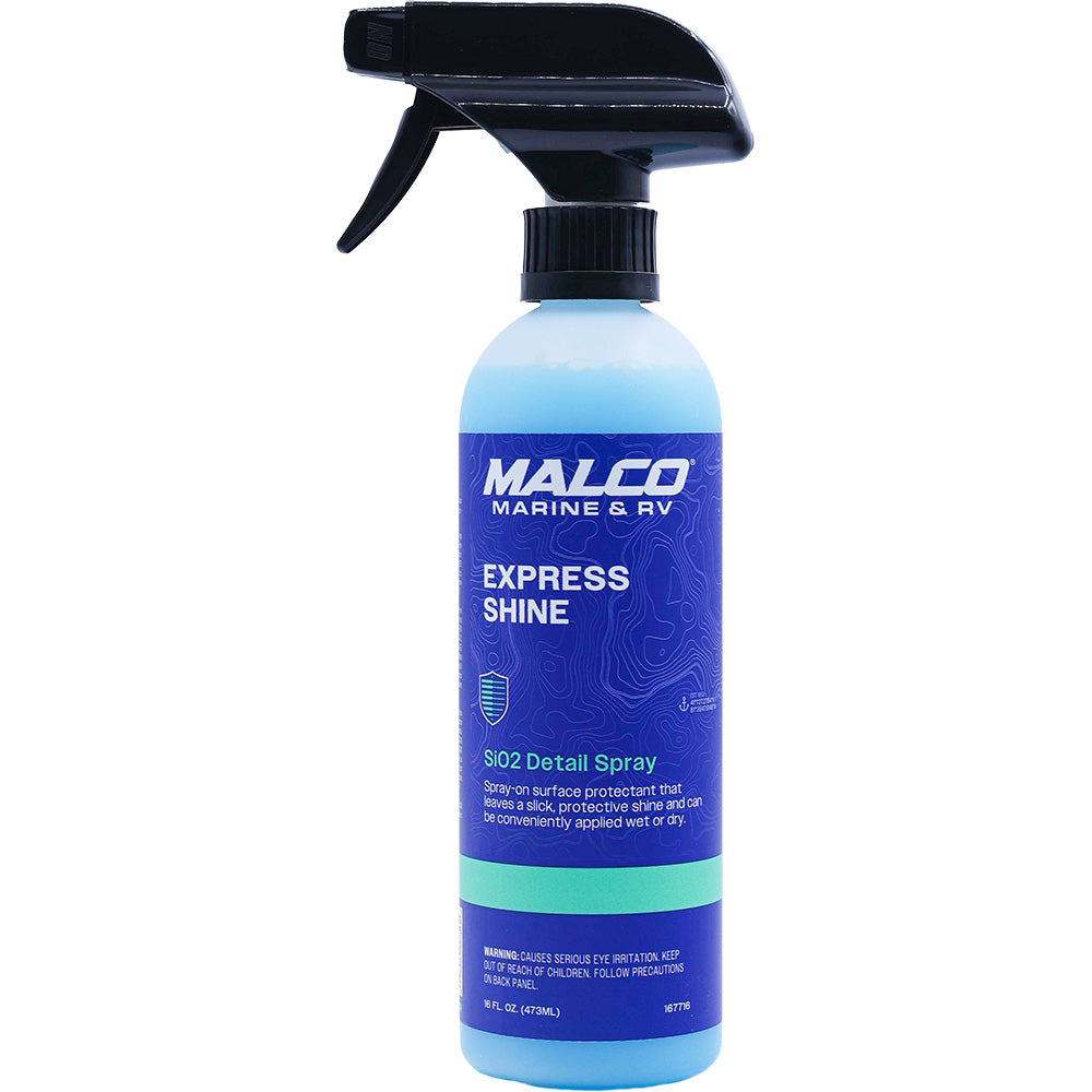 Malco Express Shine SiO2 Detail Spray - 16oz - Deckhand Marine Supply