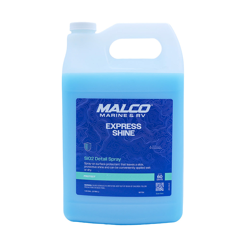 Malco Express Shine SiO2 Detail Spray - 1 Gallon - Deckhand Marine Supply
