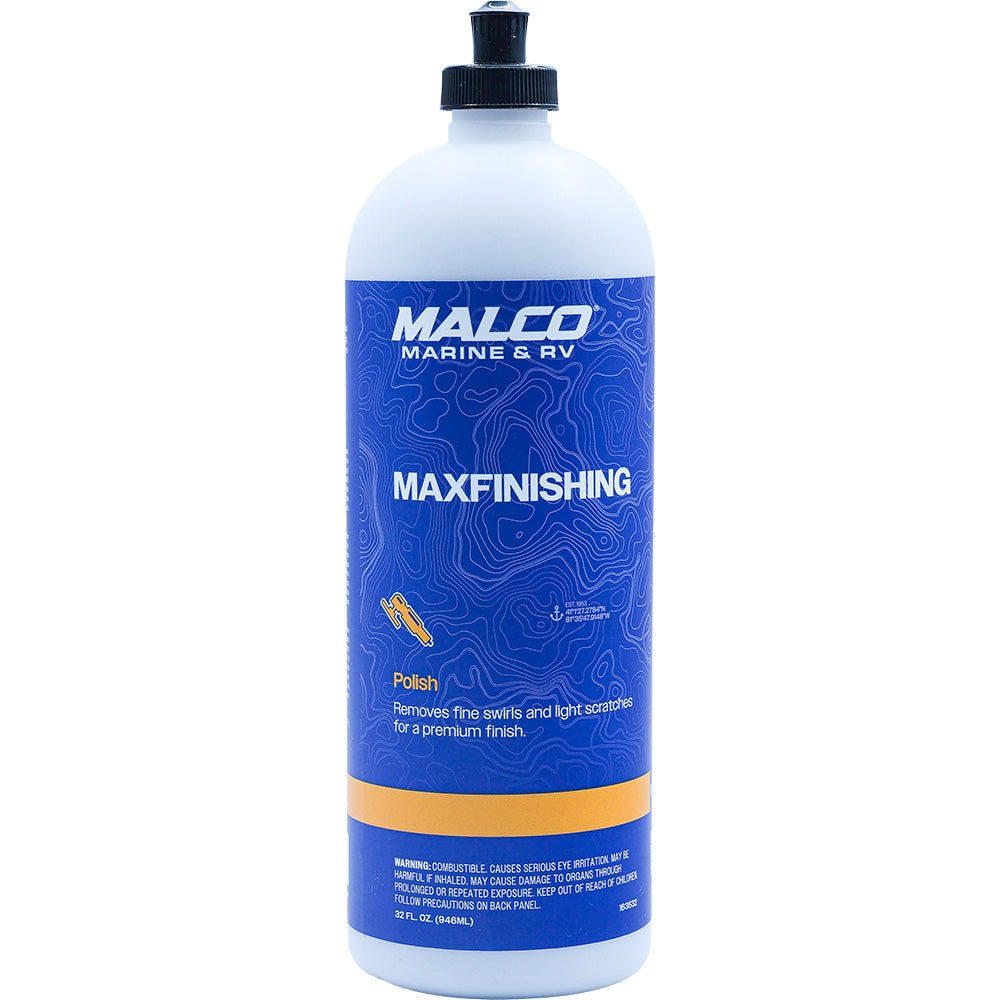 Malco MaxFinishing Polish - 32oz - Deckhand Marine Supply