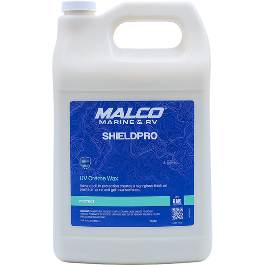 Malco ShieldPro UV Crme Wax - 1 Gallon - Deckhand Marine Supply