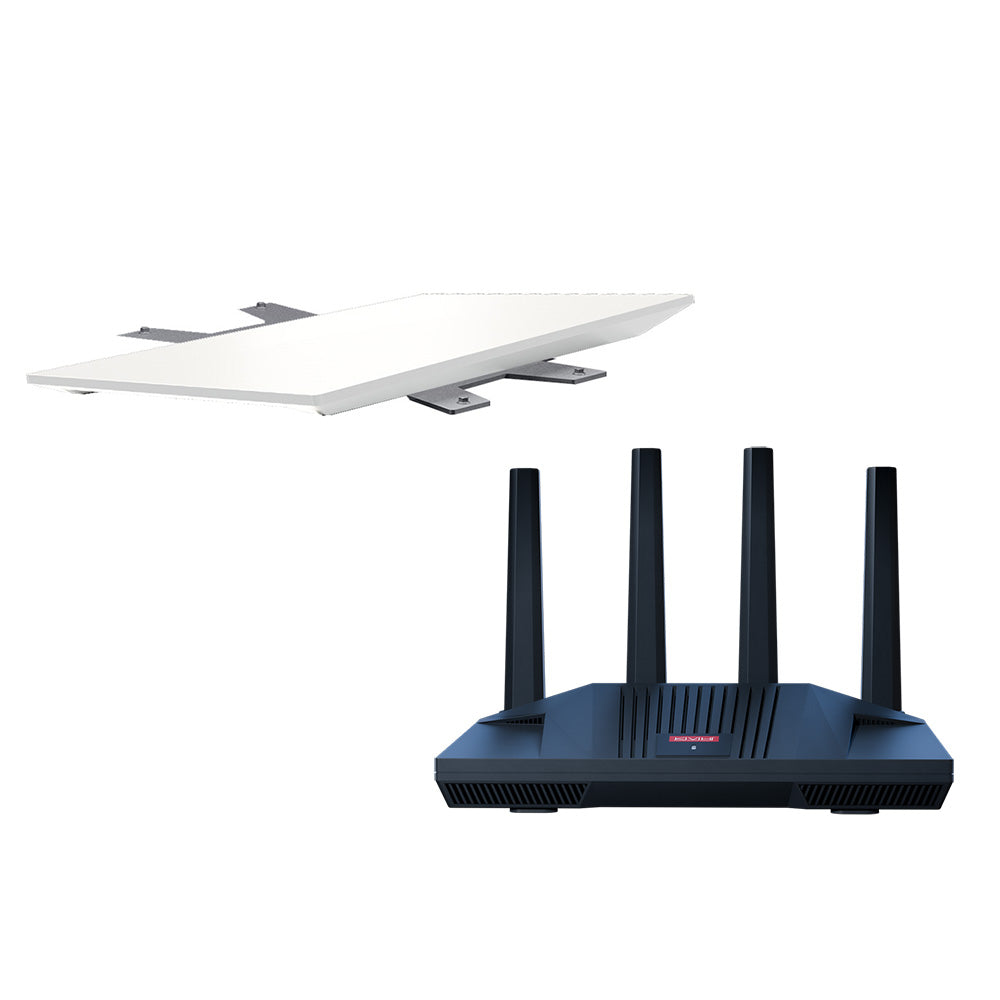 KVH Starlink Performance Gen 3 Kit w/Flat Mount  CommBox Edge Core Communications Gateway  Wi-Fi Router - Deckhand Marine Supply