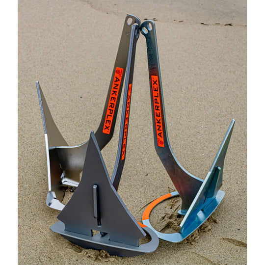 Ankerplex Aluminum Anchor 4.5kg f/Boats to 33' - Deckhand Marine Supply