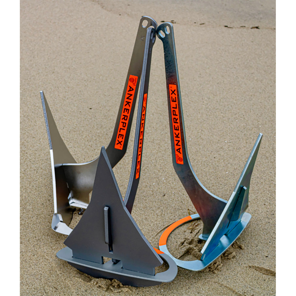 Ankerplex Aluminum Anchor 8.2kg f/Boats t1o 39' - Deckhand Marine Supply