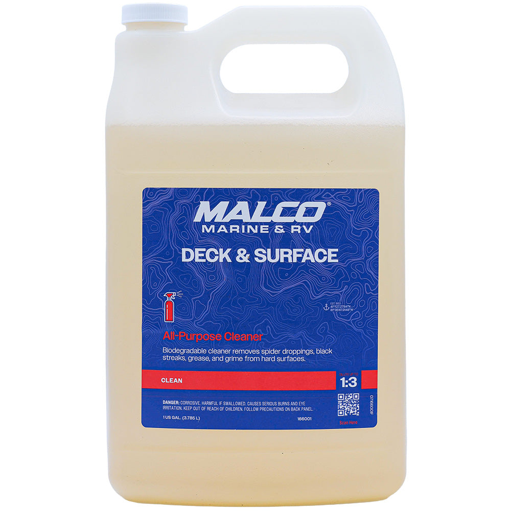 Malco Deck  Surface Spray All Purpose Cleaner - 1 Gallon - Deckhand Marine Supply