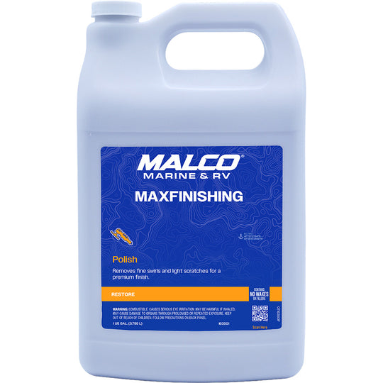 Malco MaxFinishing Polish - 1 Gallon - Deckhand Marine Supply