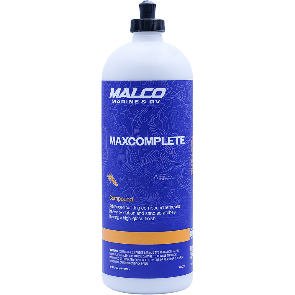 Malco MaxComplete Compound - 32oz - Deckhand Marine Supply