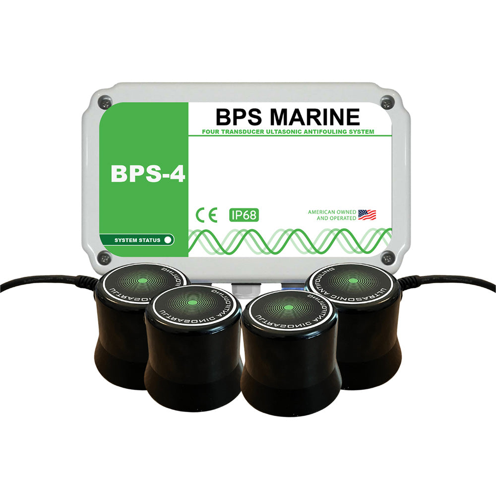 BPS Marine BPS-4 4-Transducer Ultrasonic Antifouling System - 12VDC - Deckhand Marine Supply