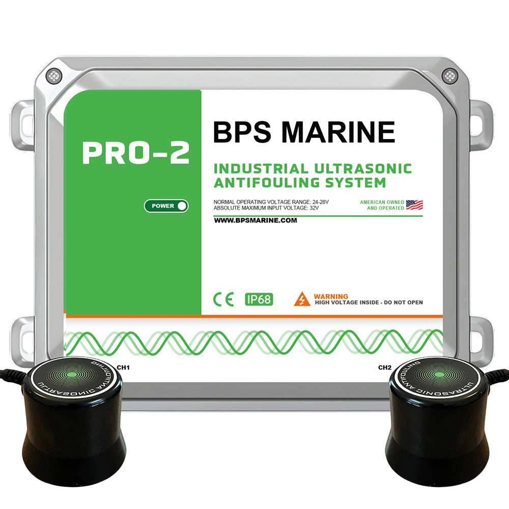 BPS Marine PRO-2 2-Transducer Ultrasonic Antifouling System - 24VDC - Deckhand Marine Supply